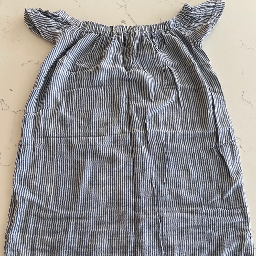 Cloth & Stone Stripe Off the Shoulder Dress